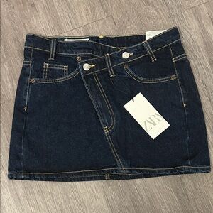 Zara Denim Mini Skirt